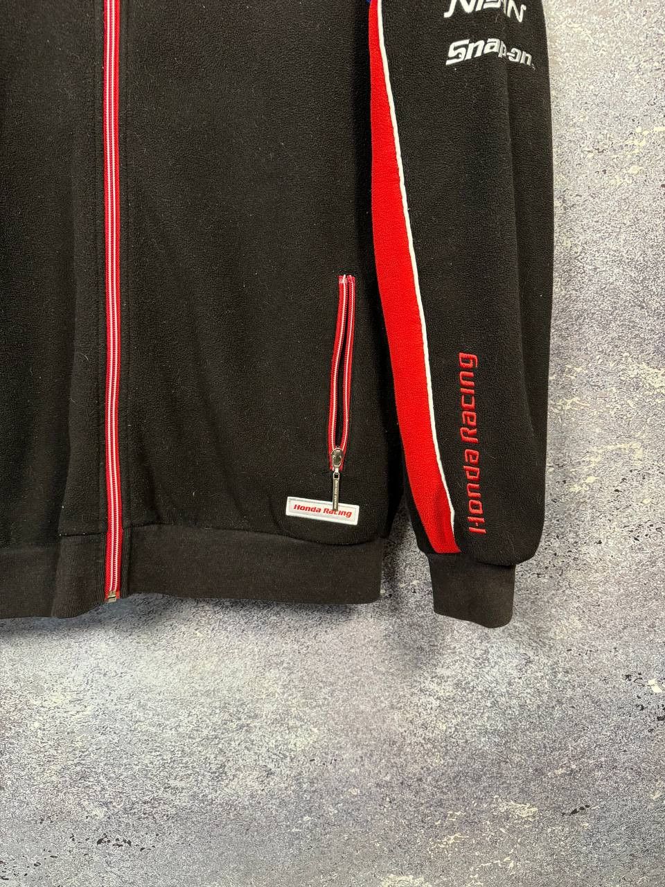 Formula 1 × Honda Honda Fleece Jacket Zip Clinton Castrol Nissin Akrapovich Size US S / EU 44-46 / 1 - 4 Thumbnail