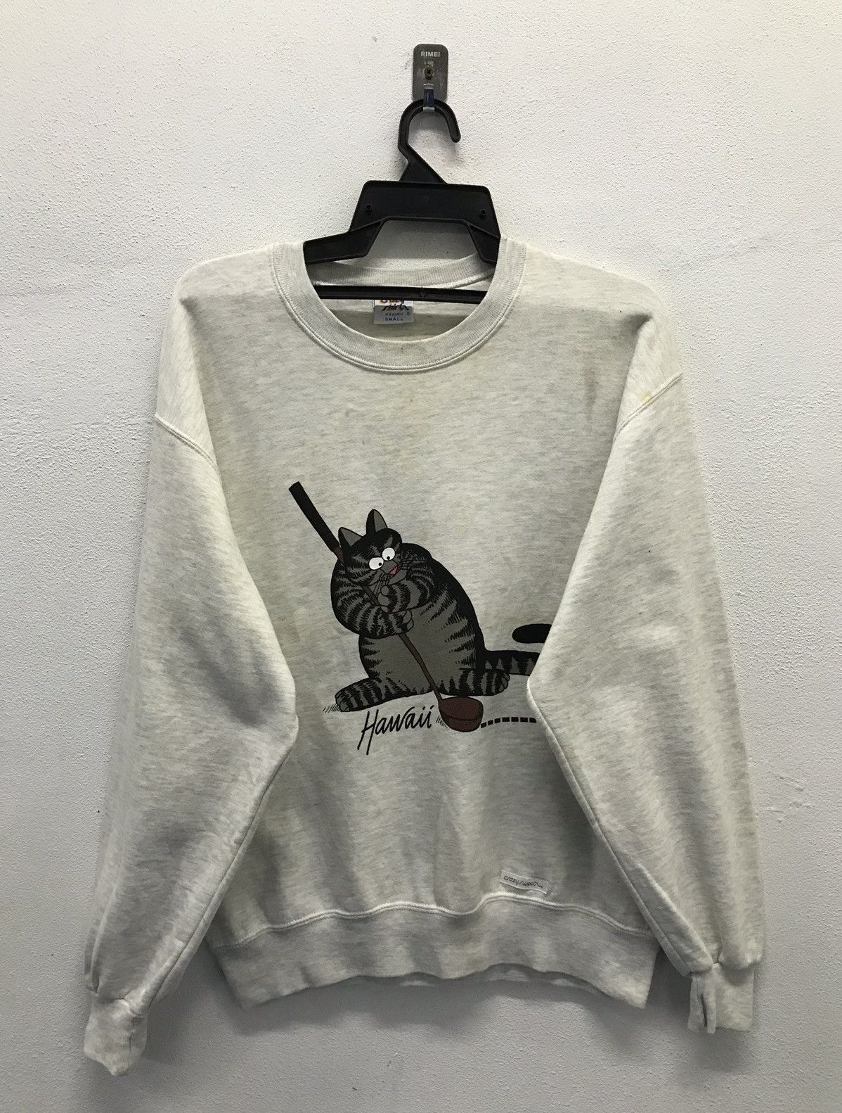 Vintage Vintage Crazy Shirts Hawaii B.Kliban Made In Usa Sweatshirt Size US S / EU 44-46 / 1 - 1 Thumbnail