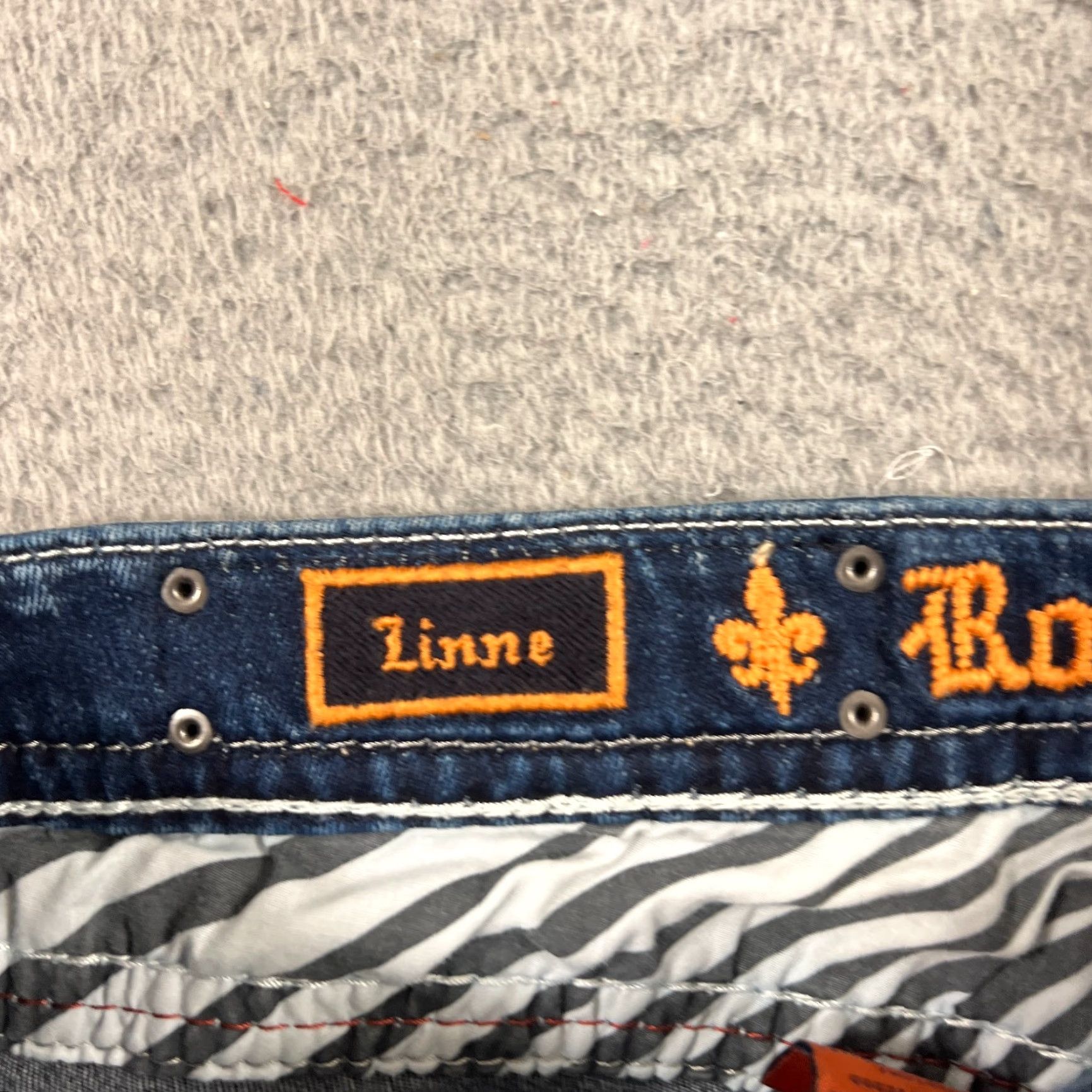 Vintage VINTAGE Rock Revival Denim Jeans Ladies Size 31 Blue Cropped Regular Fit 5-Pocket Size 24" / US 00 / IT 34 - 6 Thumbnail