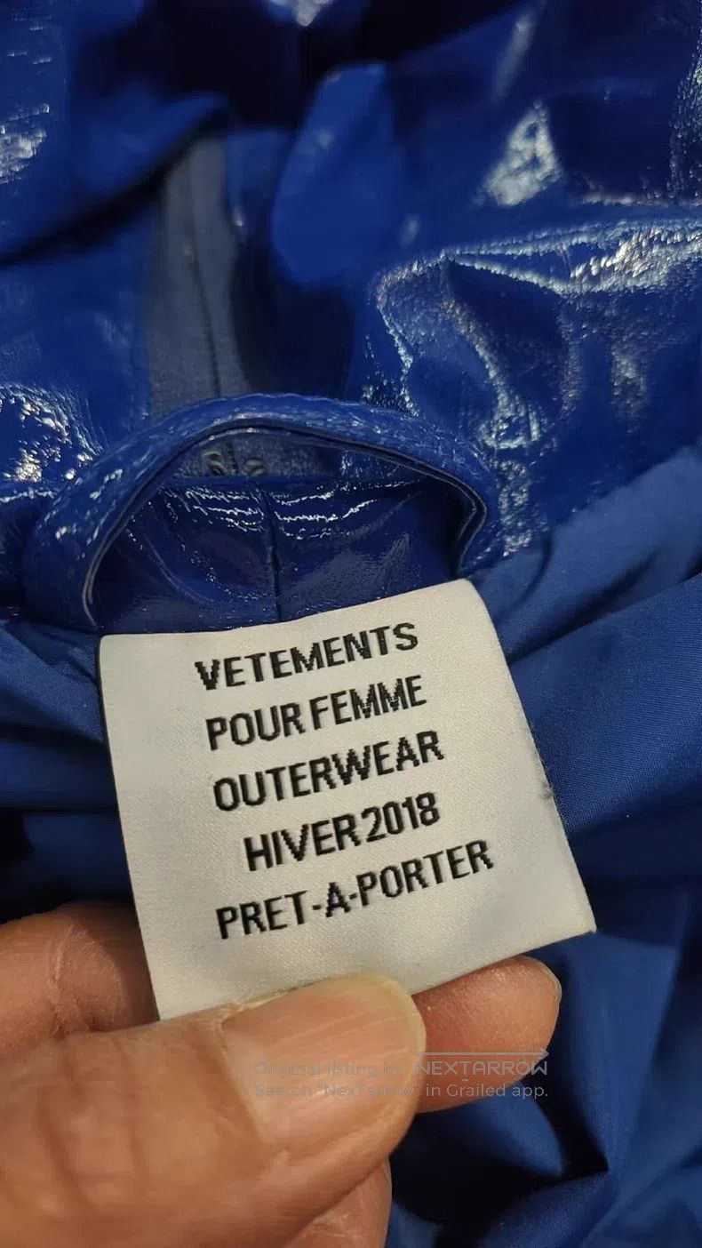 Vetements VETEMENTS Double Layer Down Jacket Size XS / US 0-2 / IT 36-38 - 5 Thumbnail