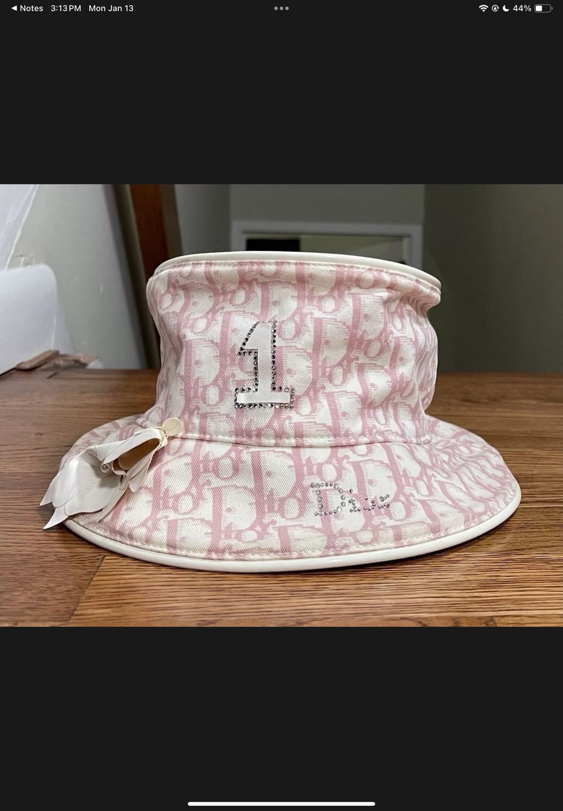 Dior Women’s Christian Dior Oblique Trotter Monogram Bucket Hat Size ONE SIZE - 7 Thumbnail
