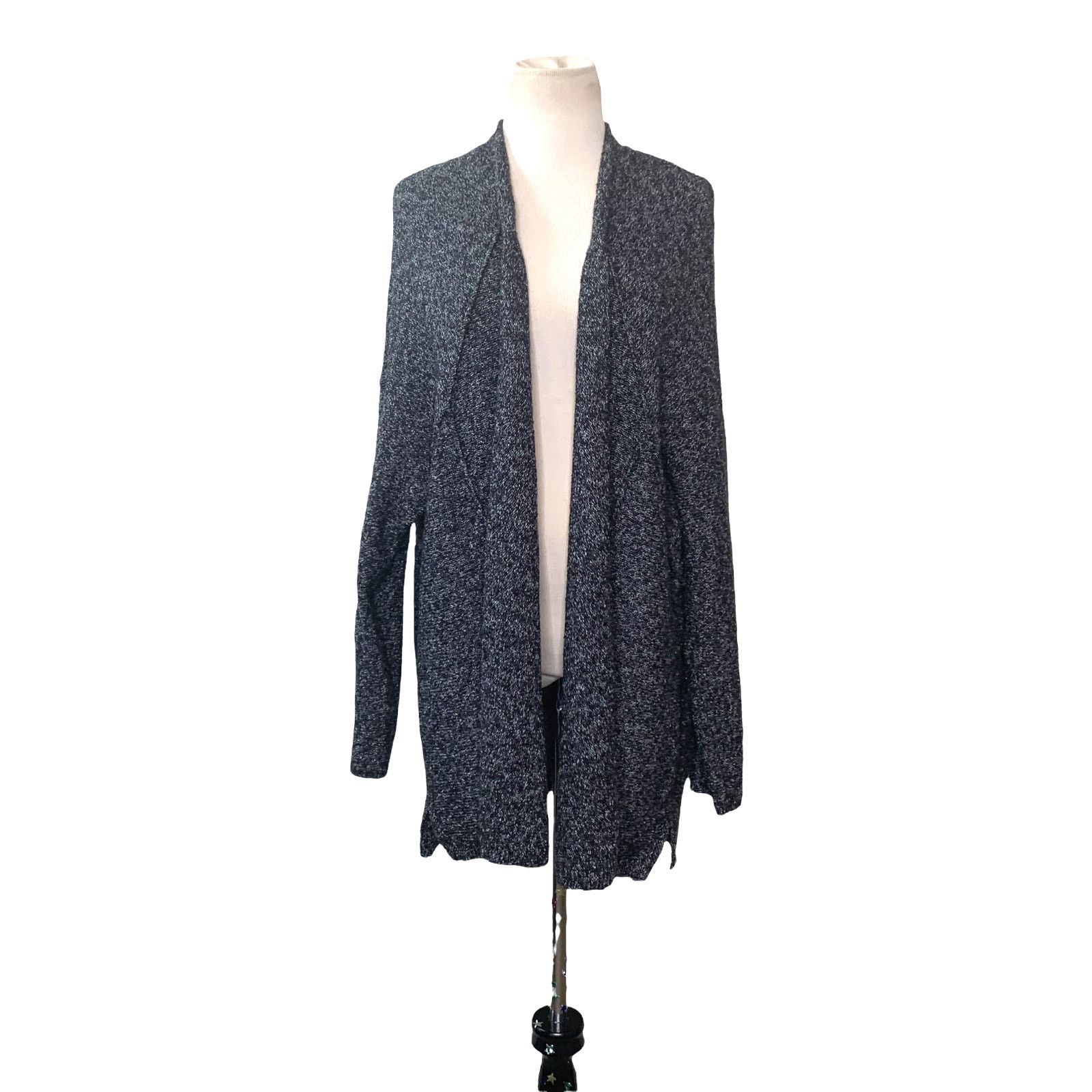 J. Jill Pure Jill gray semi dolman sleeves open cardigan size XL Size XL / US 12-14 / IT 48-50 - 1 Thumbnail