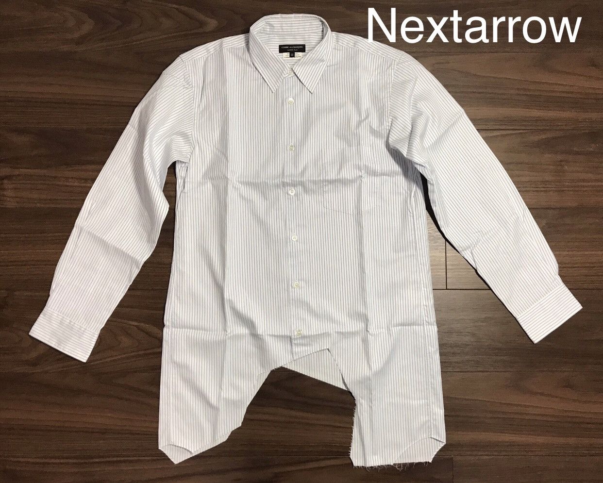 Comme des Garcons Striped long sleeved shirt 2412-Nextarrow Size US XS / EU 42 / 0 - 2 Thumbnail