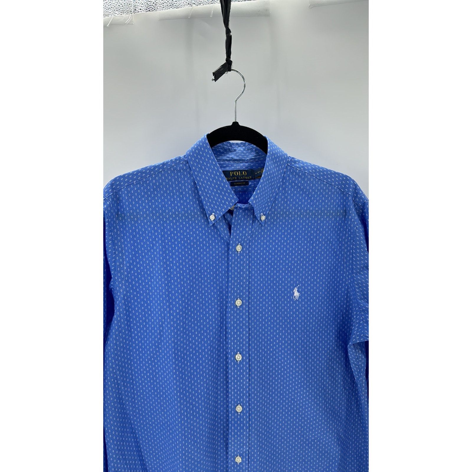 Polo Ralph Lauren Polo Ralph Lauren blue white classic fit button down preppy Size US M / EU 48-50 / 2 - 4 Thumbnail