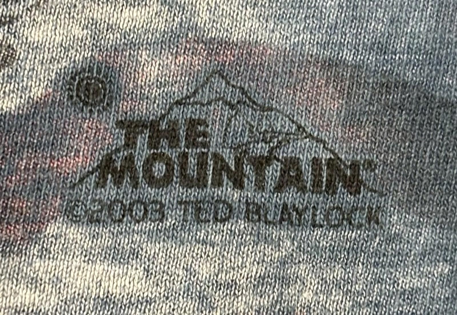 The Mountain Y2K The Mountain T-Shirt Mens Large Crew Neck 2003 Tie Dye Size US L / EU 52-54 / 3 - 10 Thumbnail
