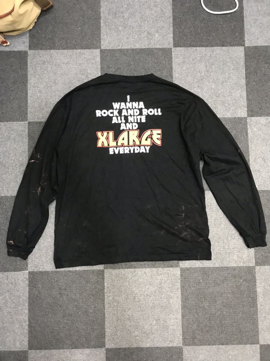 Japanese Brand × Xlarge Very Rare XLARGE Rock N Roll Long Sleeve Shirt Size US XL / EU 56 / 4 - 8 Thumbnail