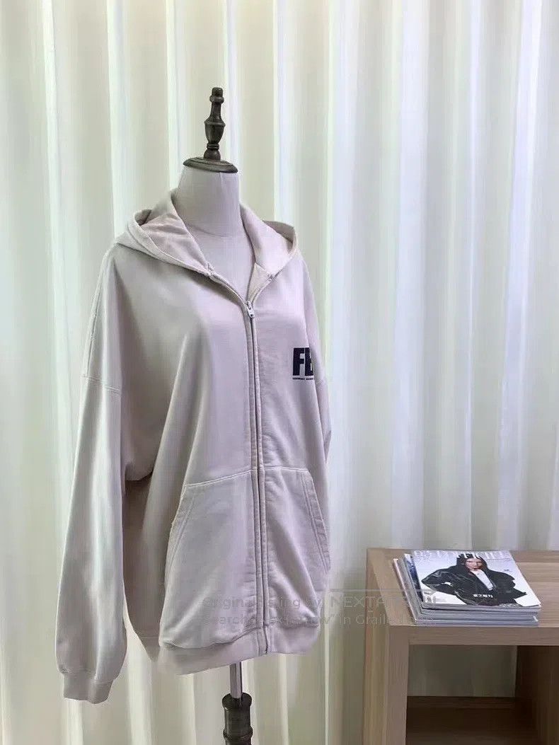 Balenciaga Balenciaga FBI Zipper Sweatshirt Jacket Size US S / EU 44-46 / 1 - 6 Thumbnail