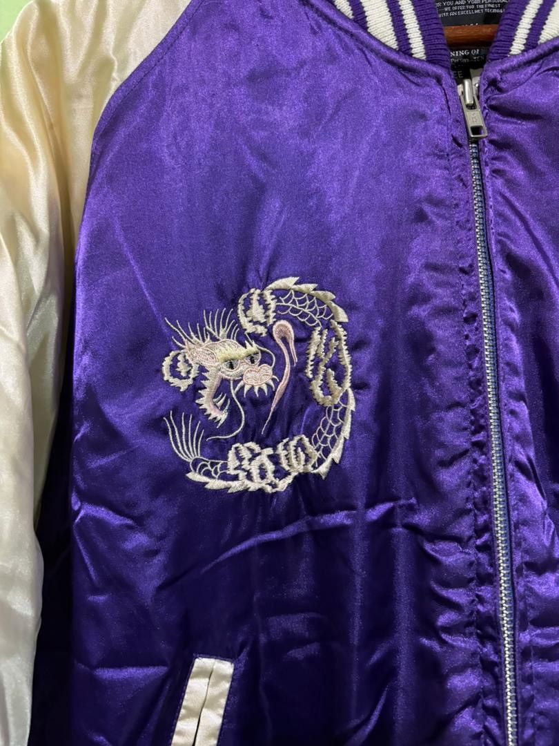 Japanese Brand Japanese Sukajan Jacket 11th Airborne Embroidery Dragon Size US L / EU 52-54 / 3 - 9 Thumbnail