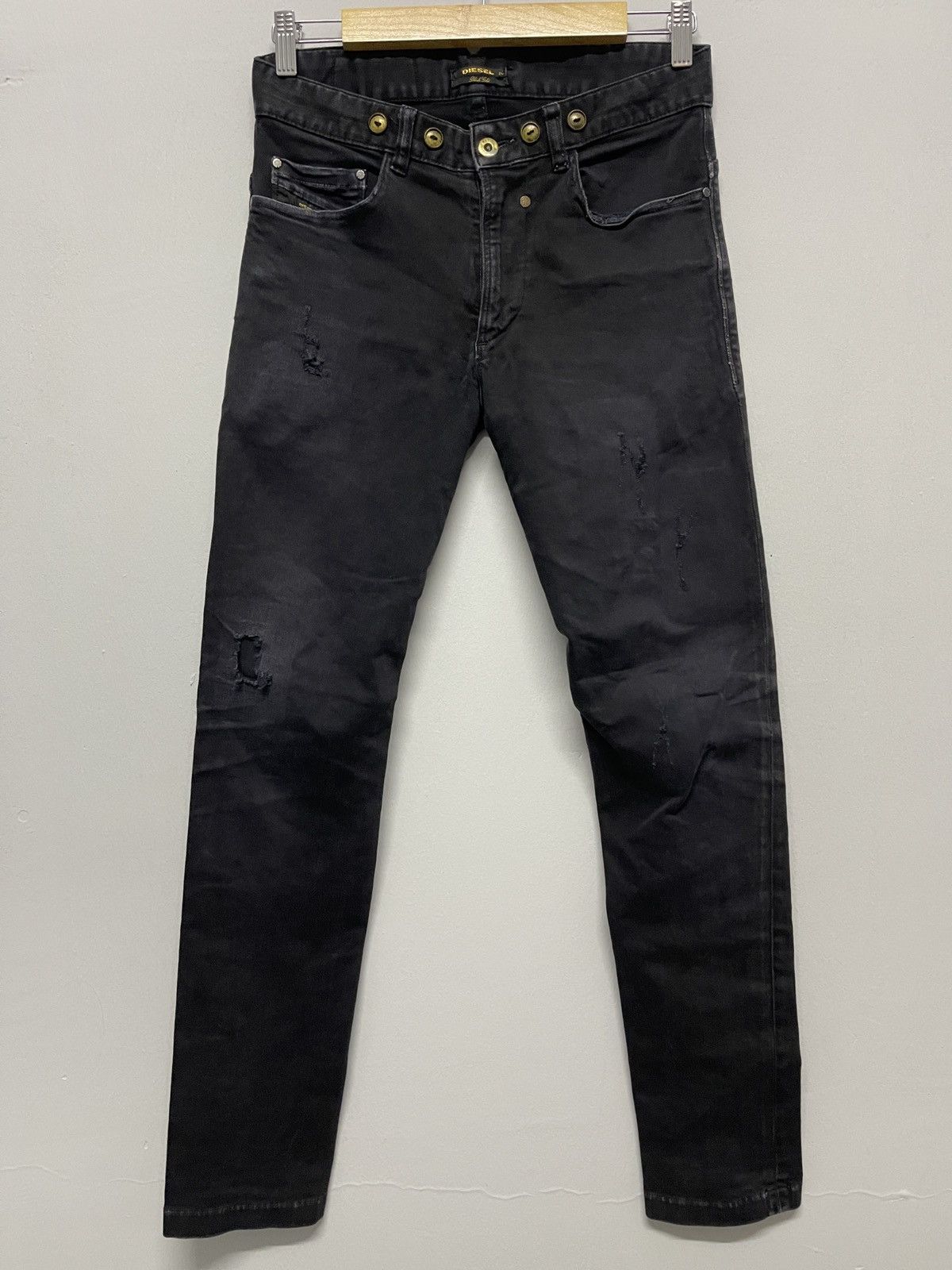 Diesel Black Gold Extra Long Skinny Jeans Type 2614 | Grailed