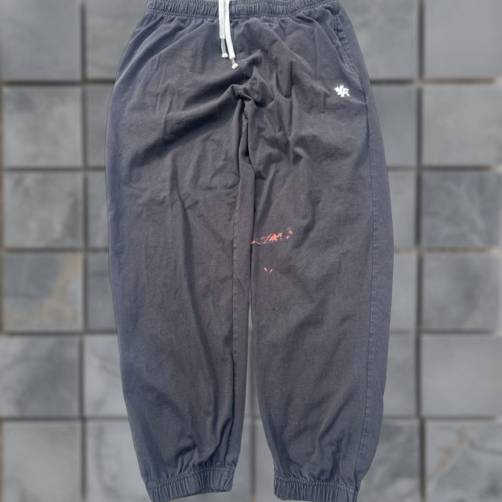 YoungLA YoungLA Joggers Men 2XL Black Solid Distress Activewear Gym City Street Athleisure Size US 39 - 1 Thumbnail
