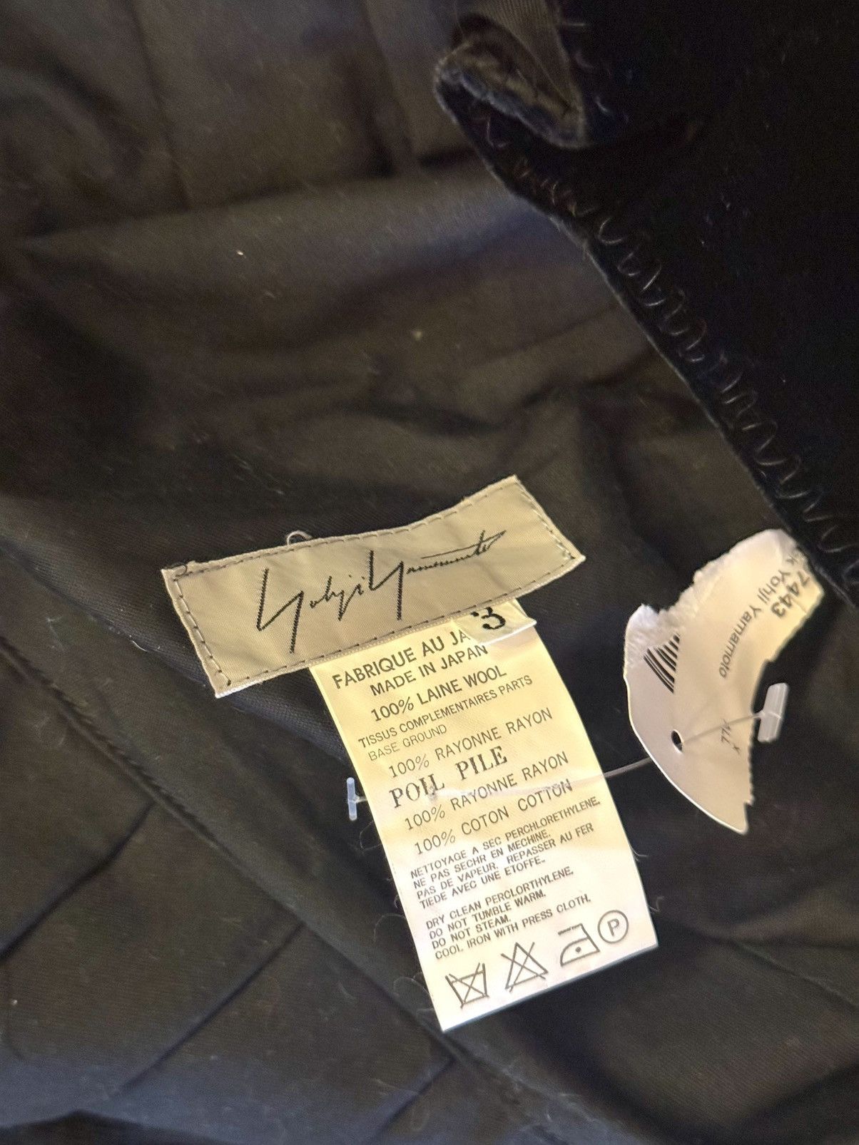 Yohji Yamamoto yohji yamamoto 2020 asymetrical skirt kilt 3 jp Size 28" / US 6 / IT 42 - 2 Thumbnail