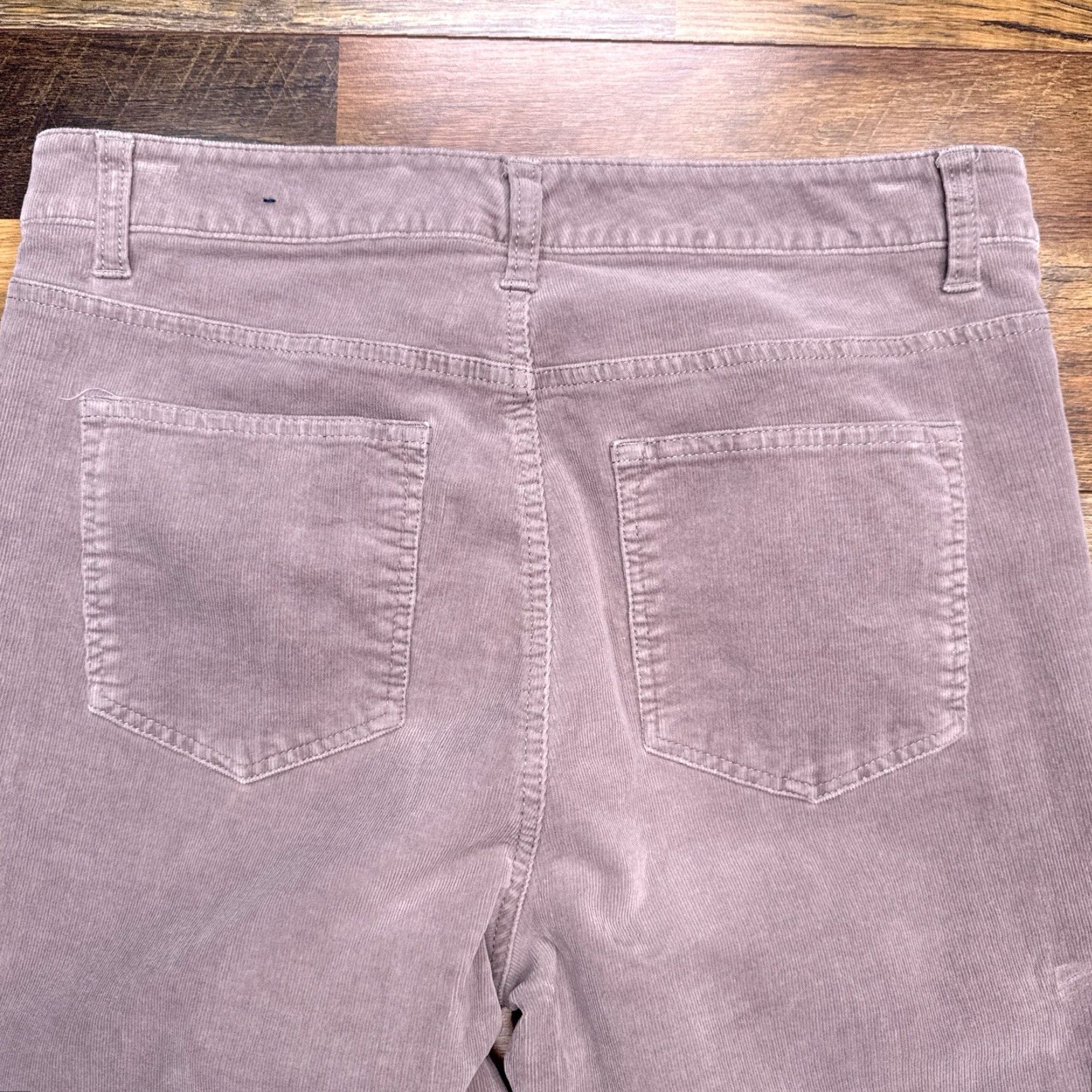 Talbots Talbots Pants Corduroy High Waist Straight Leg 10 Gray Stretch Regular Women's Vintage No N/A Size 32" / US 10 / IT 46 - 6 Thumbnail