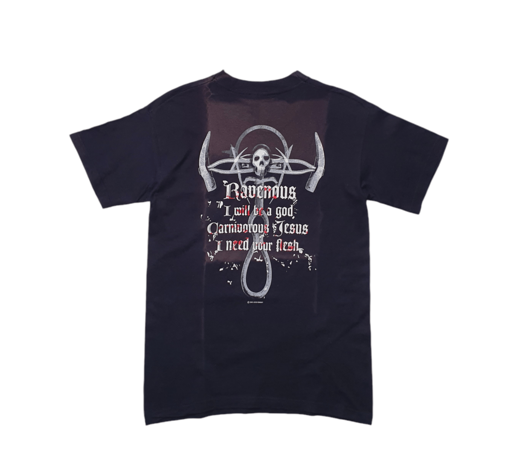 Band Tees × Vintage ARCH ENEMY 2001 Ravenous y2k metal T shirt size Small Size US S / EU 44-46 / 1 - 2 Thumbnail