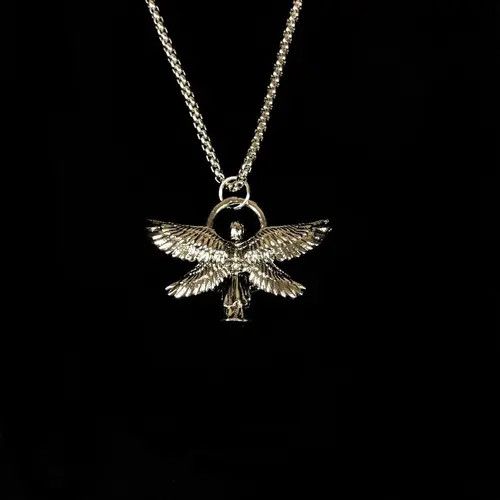 Jewelry Angel Necklace Punk Chain Size ONE SIZE - 4 Thumbnail