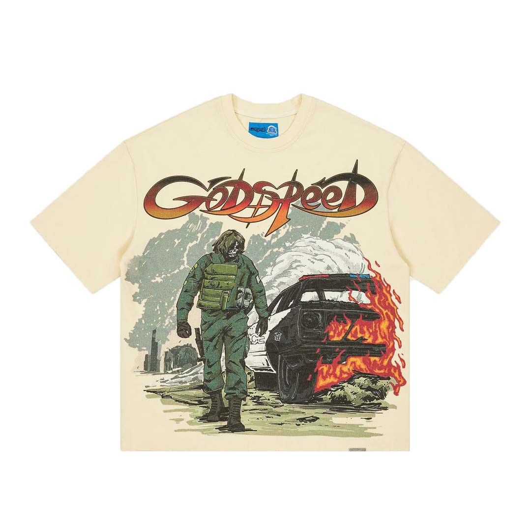 Godspeed Khaos Tee Bone Size US S / EU 44-46 / 1 - 1 Thumbnail