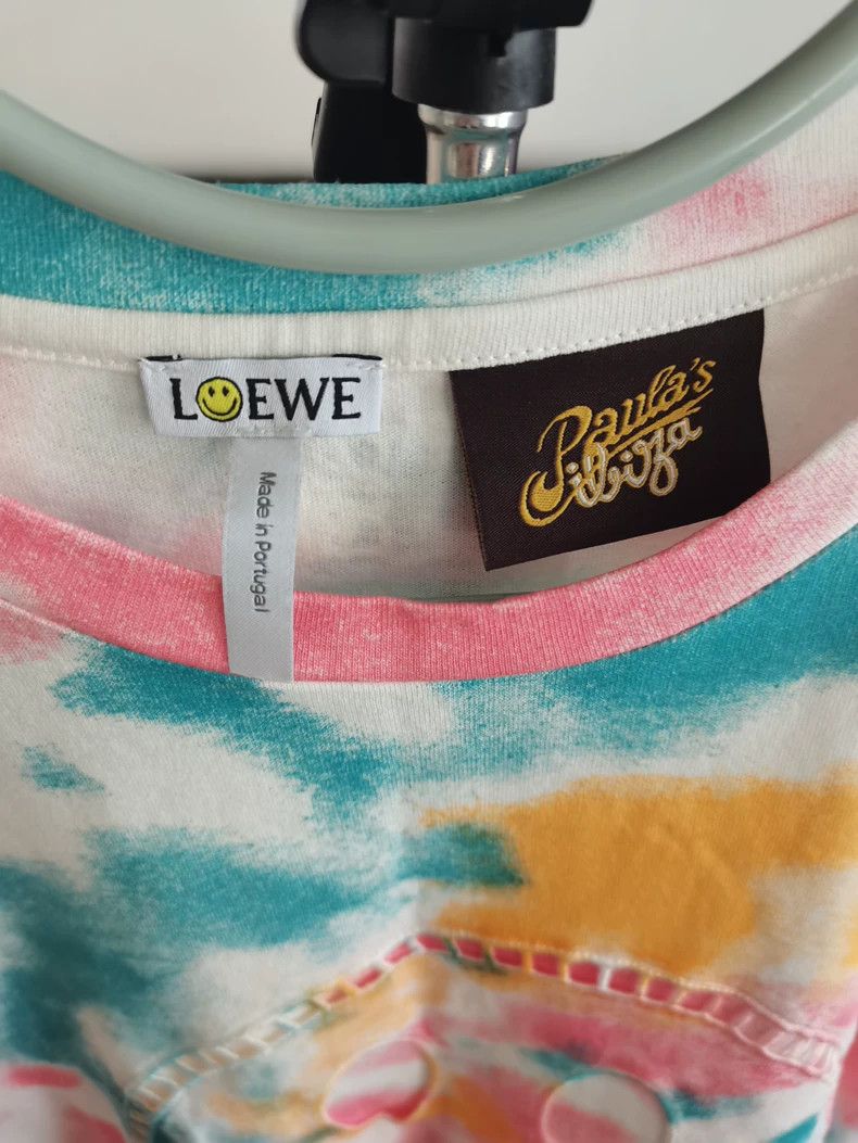 Loewe LOEWE x Smiley co-branded tie-dye short sleeve T-shirt Size S / US 4 / IT 40 - 3 Thumbnail
