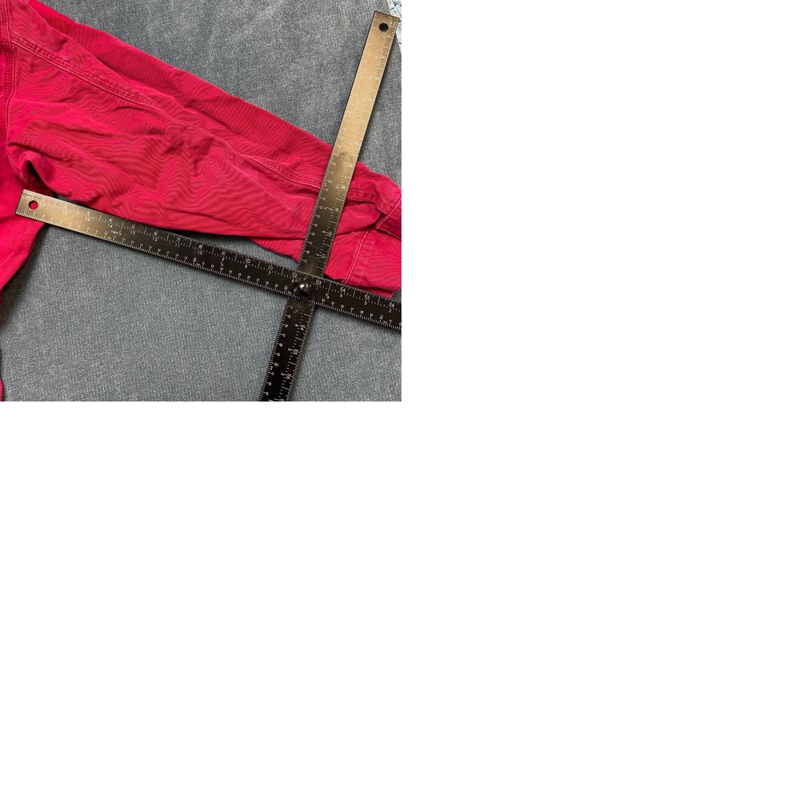 Walls Walls Coveralls Mens 54 Red Cotton Non Stretch Non Insulated Outdoor Workwear Size US 38 / EU 54 - 10 Thumbnail