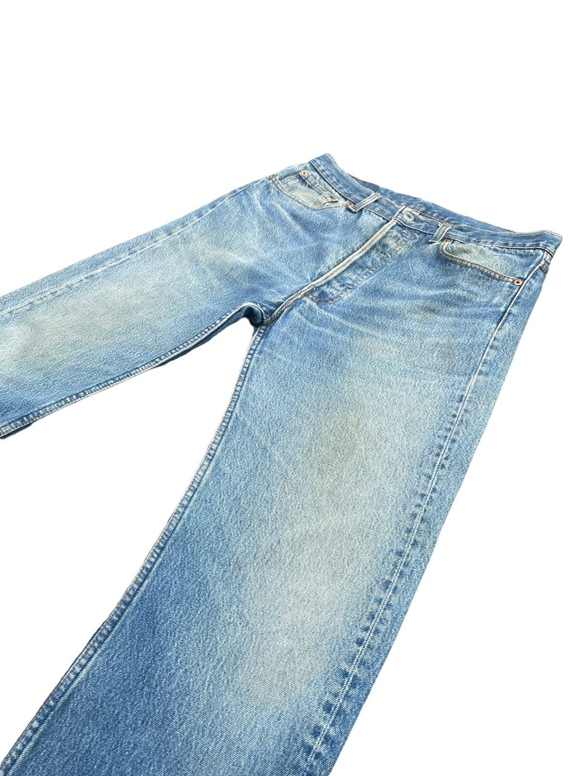 Levi's Vintage 1992 Levis 501 e Usa Size US 33 - 2 Thumbnail