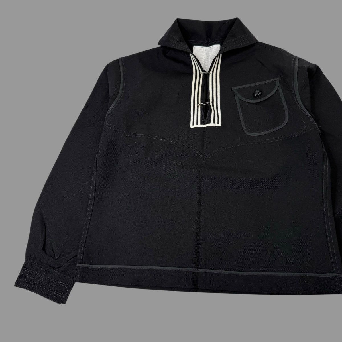 Vintage Vintage 1960s wool us navy jacket Size US M / EU 48-50 / 2 - 3 Thumbnail