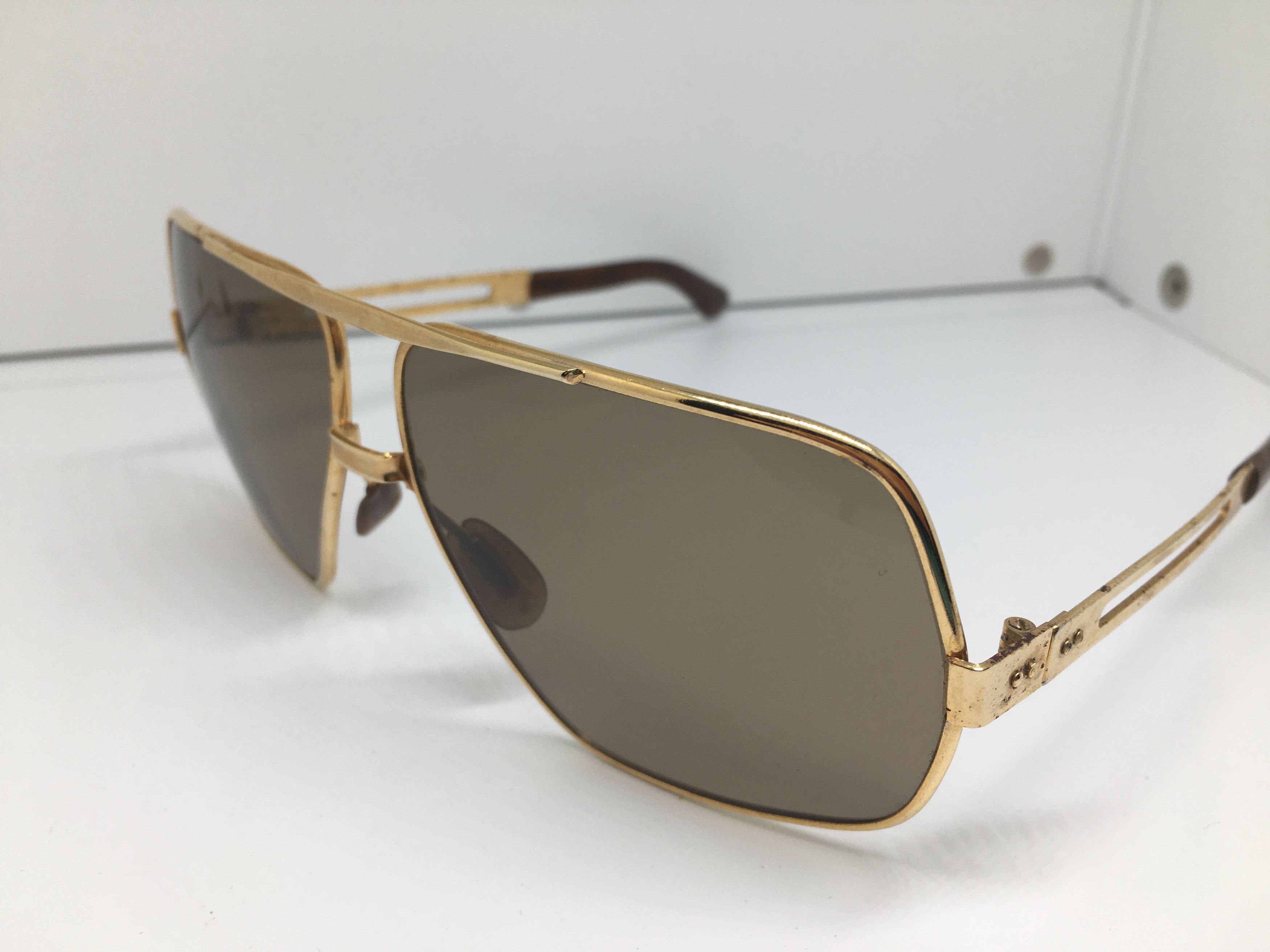Vintage Vintage Aviator Sunglasses Frame France Size ONE SIZE - 3 Thumbnail