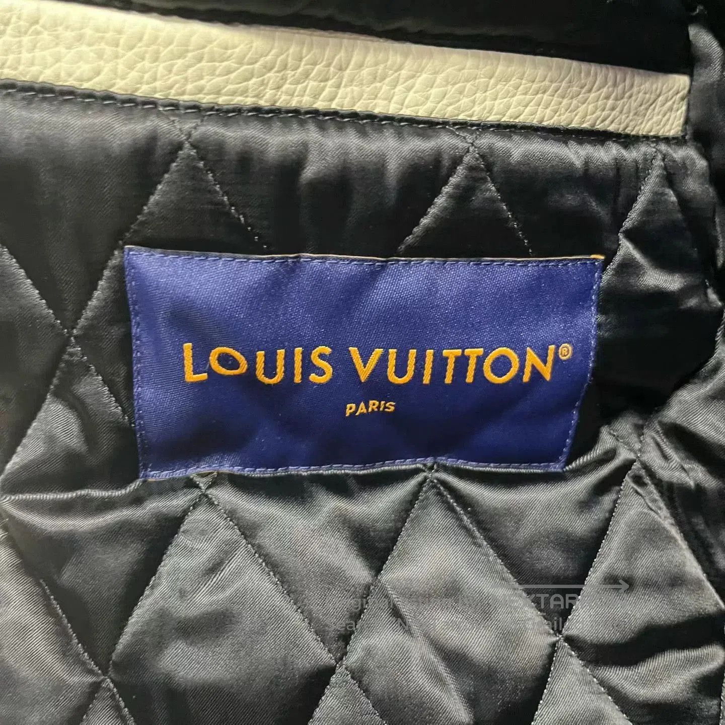 Louis Vuitton Louis Vuitton Black Letter Print Baseball Jacket. Size US XL / EU 56 / 4 - 2 Thumbnail