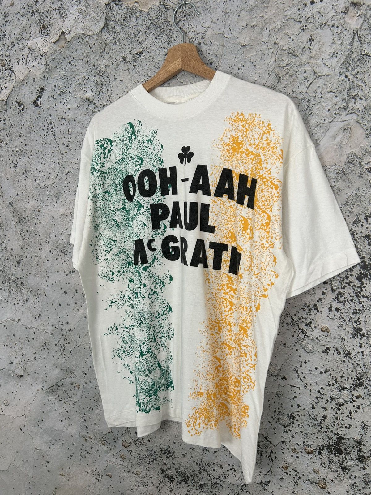 Vintage Vintage Paul McGraht Ireland Football Legend Soccer 90s Size US XL / EU 56 / 4 - 3 Thumbnail