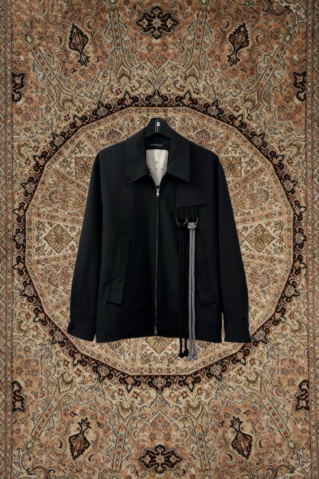 Song For The Mute Song for the mute 24.1 Black Coach Jacket Size US M / EU 48-50 / 2 - 1 Thumbnail