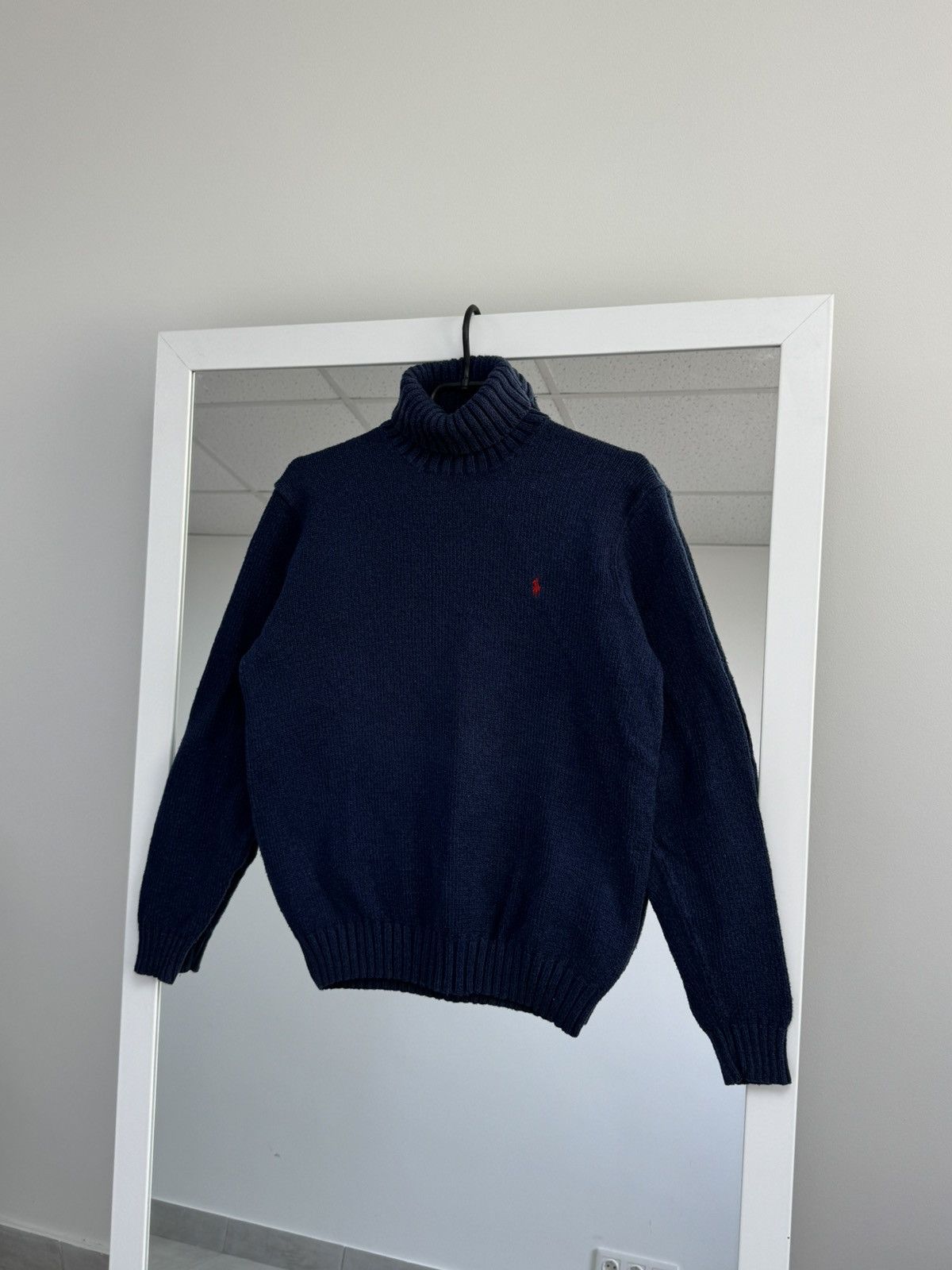 Polo Ralph Lauren Vintage Polo Ralph Lauren Sweater Cotton RL Rare Blue Mens L Size US L / EU 52-54 / 3 - 1 Thumbnail
