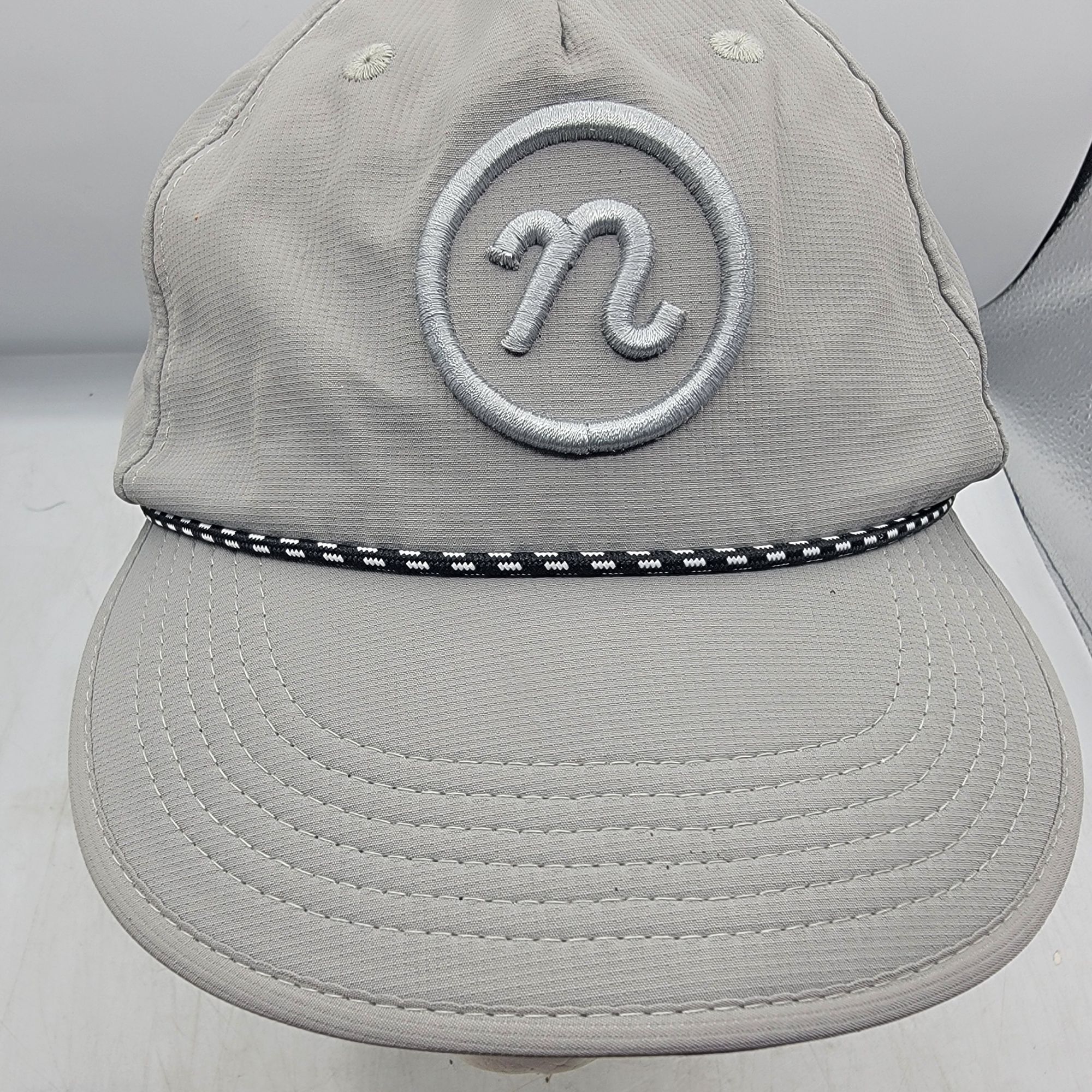 Other Outdoor Cap Adults Gray Snapback Hat Cap Outdoors Casual Ath Size ONE SIZE - 9 Thumbnail