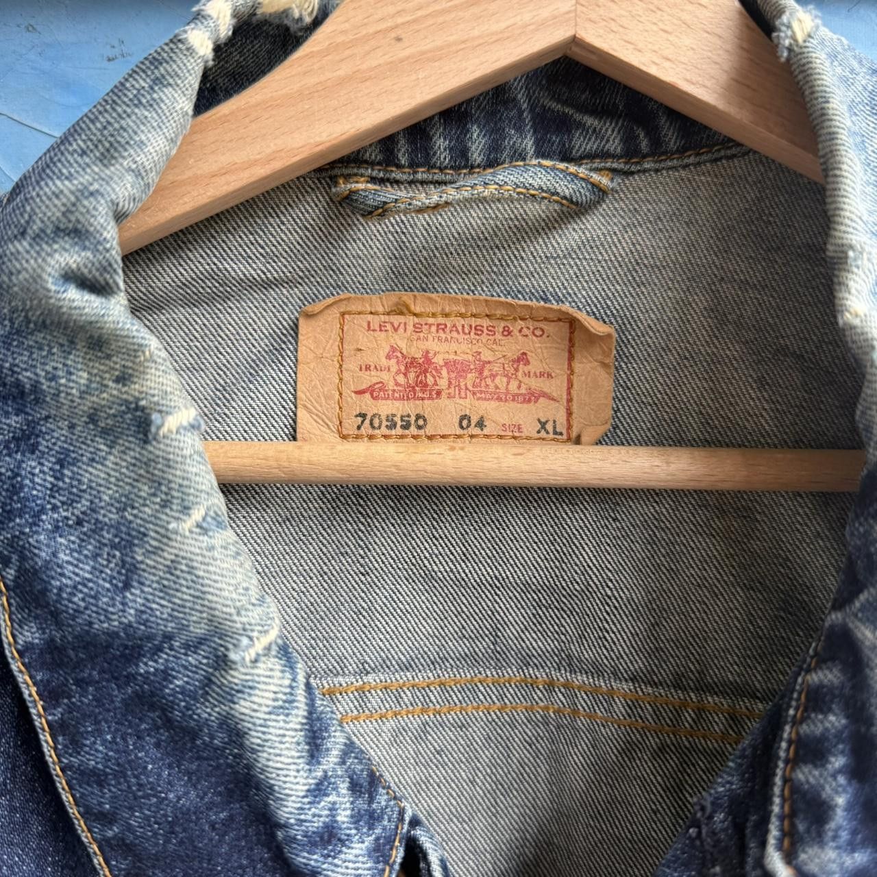 Levi's Vintage Clothing Levi’s Vintage Trucker Jeans Jacket Blue Size US XL / EU 56 / 4 - 3 Thumbnail