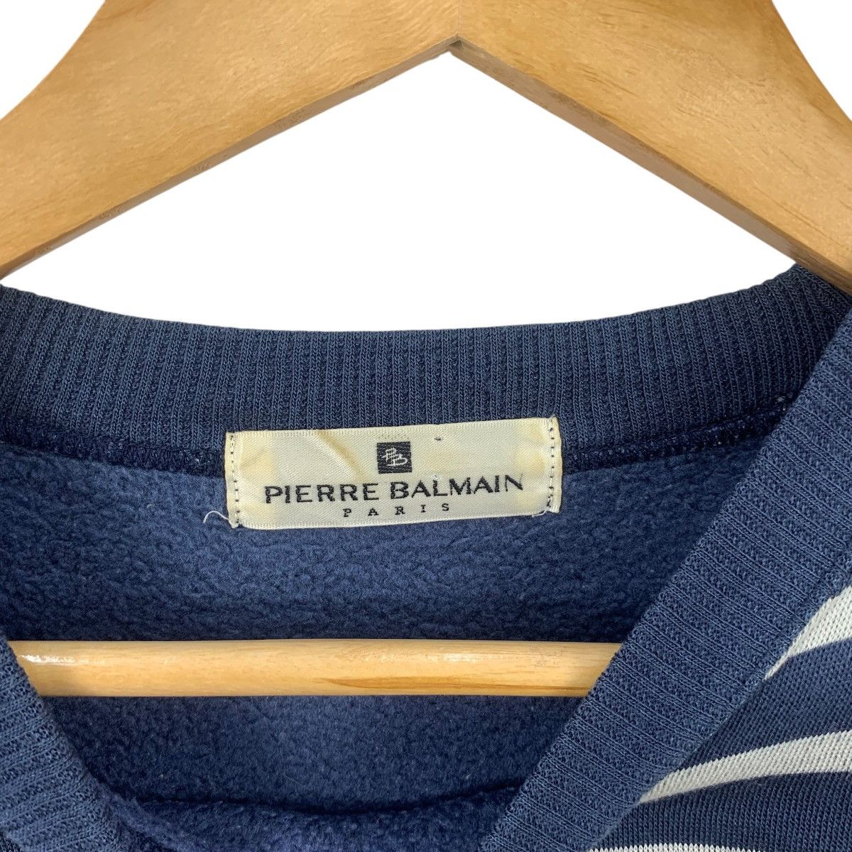 Pierre Balmain Vintage PIERRE BALMAIN PARIS PB Striped Embroidered Size M / US 6-8 / IT 42-44 - 8 Thumbnail