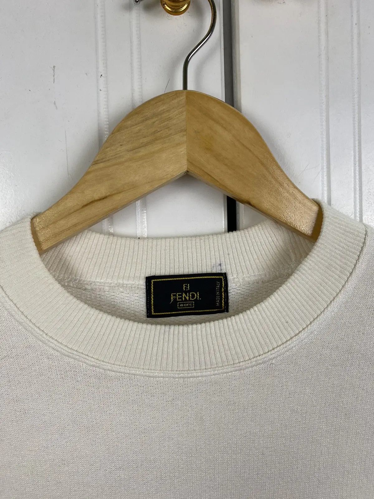 Designer × Fendi × Vintage Vintage Fendi Double F Crewneck Size US M / EU 48-50 / 2 - 4 Thumbnail