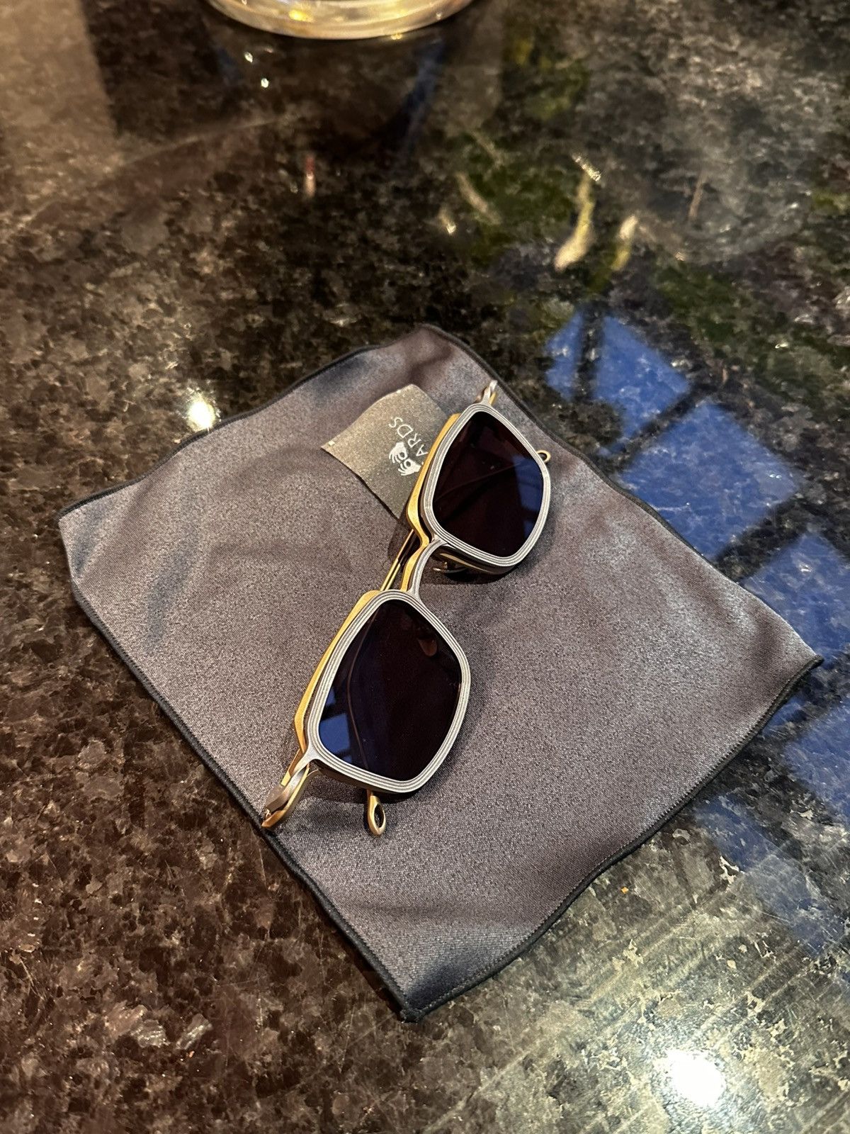 Vintage gold x silver sunglasses