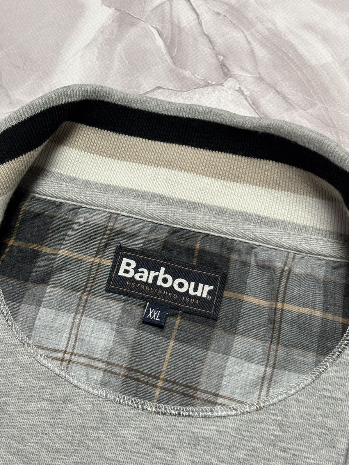 Barbour Barbour Merewood Full Zip Sweatshirt Heather Mens 2XL Size US XXL / EU 58 / 5 - 10 Thumbnail