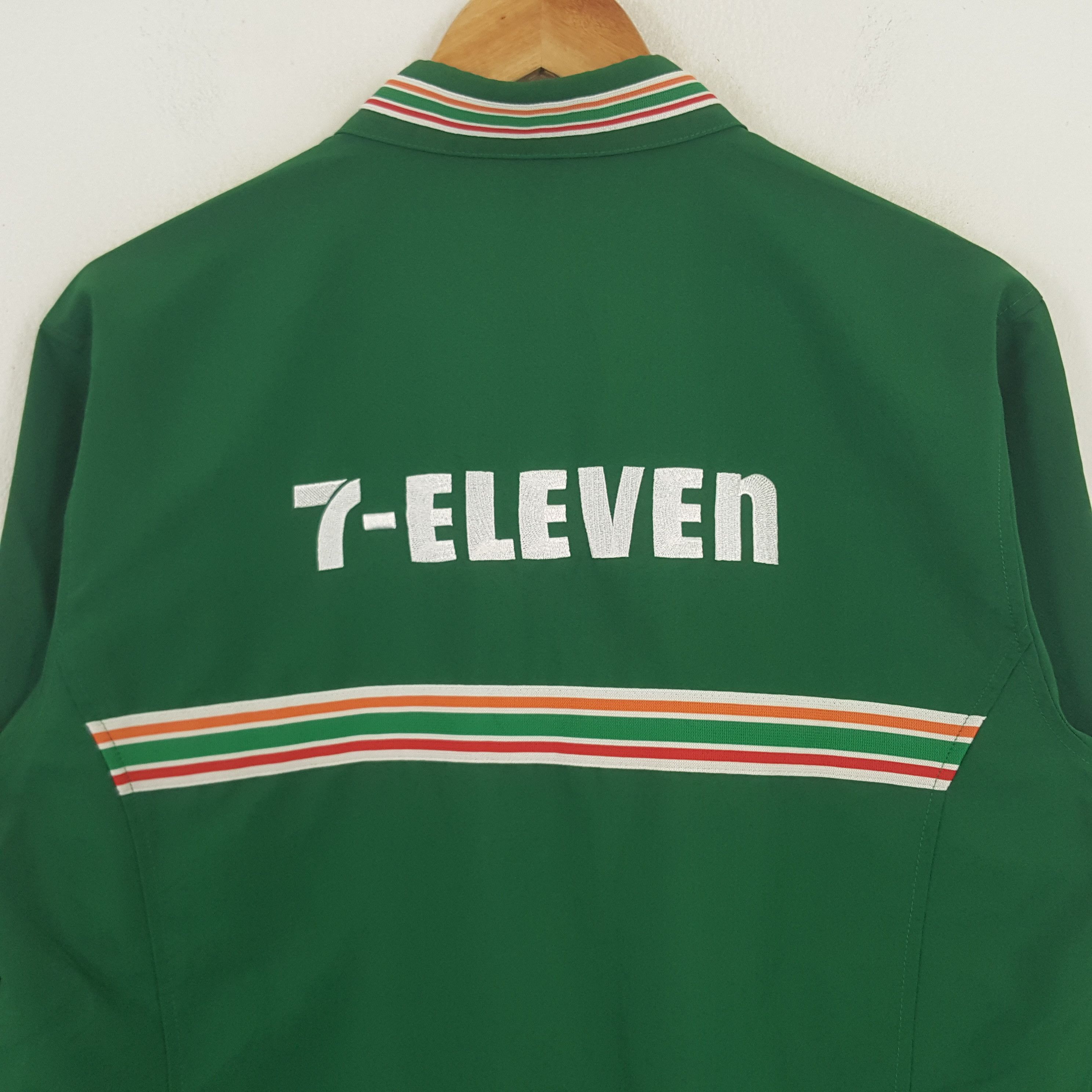 Japanese Brand × Vintage Vintage 7 Eleven Japanese Brand Uniform Jacket Size US M / EU 48-50 / 2 - 2 Thumbnail