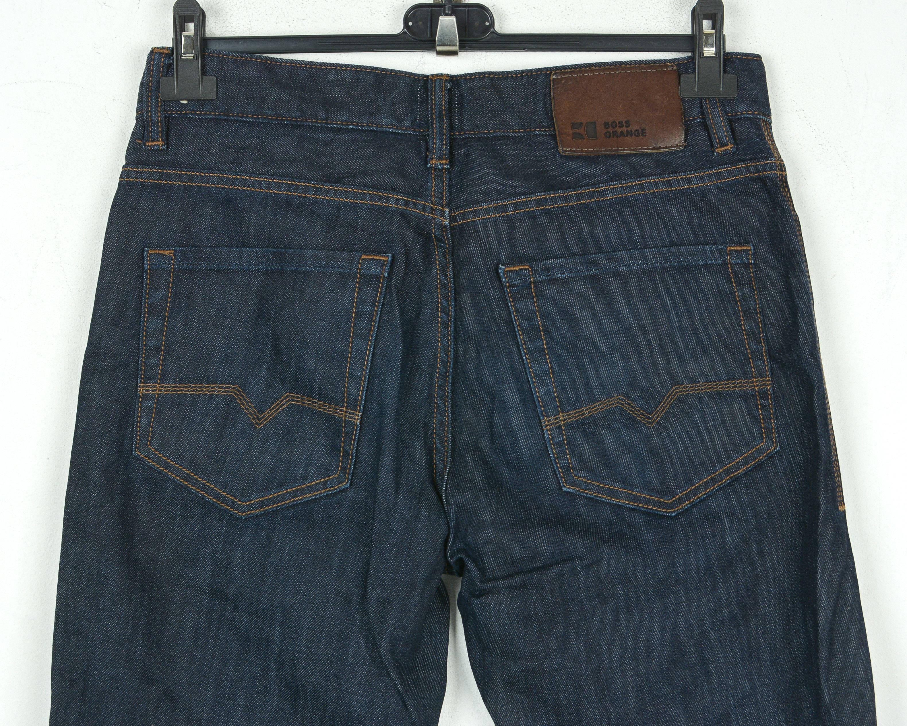 Hugo Boss × Indigo × Japanese Brand HUGO BOSS ORANGE PURE W31 L32 Jeans Denim Pants button Fly Size US 31 - 4 Thumbnail