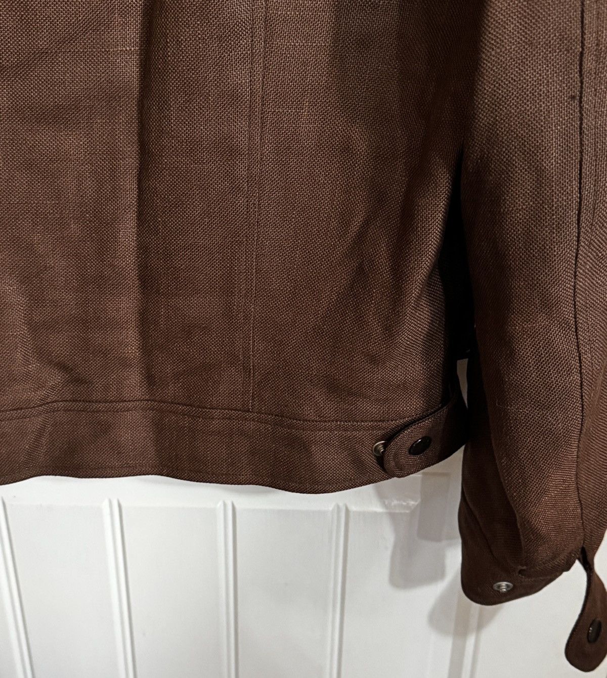 Courreges Courrèges Homme Paris Vintage Brown Jacket – Made in France Size US M / EU 48-50 / 2 - 10 Thumbnail
