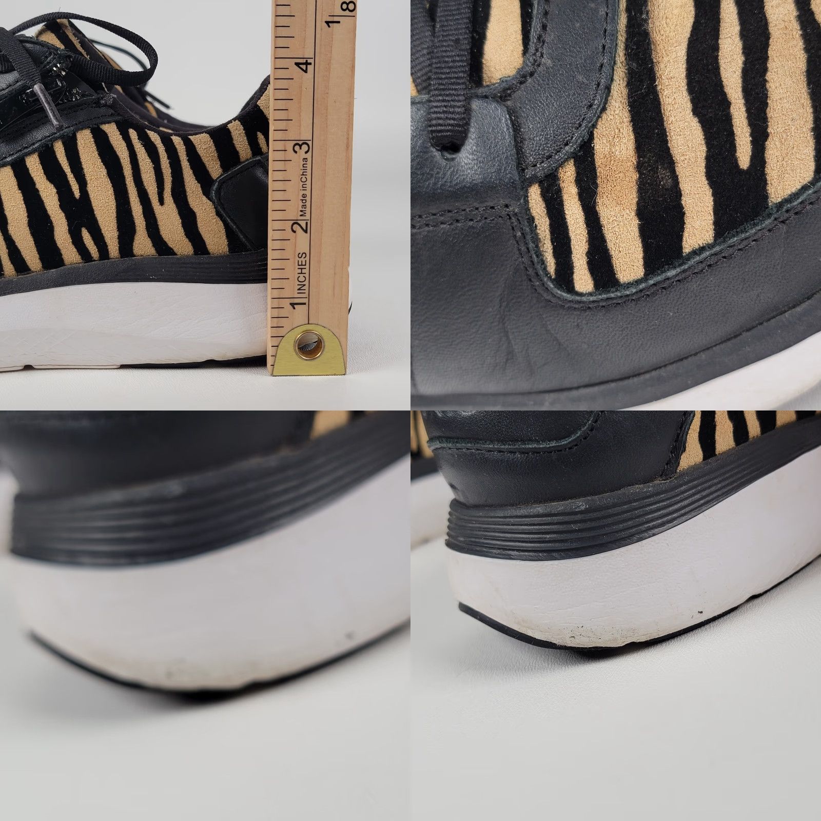 Vionic Vionic Sneaker Women 8.5 US Multicolor Tiger Lace Up Delmar Remi Shoes Size US 8 / IT 38 - 8 Thumbnail