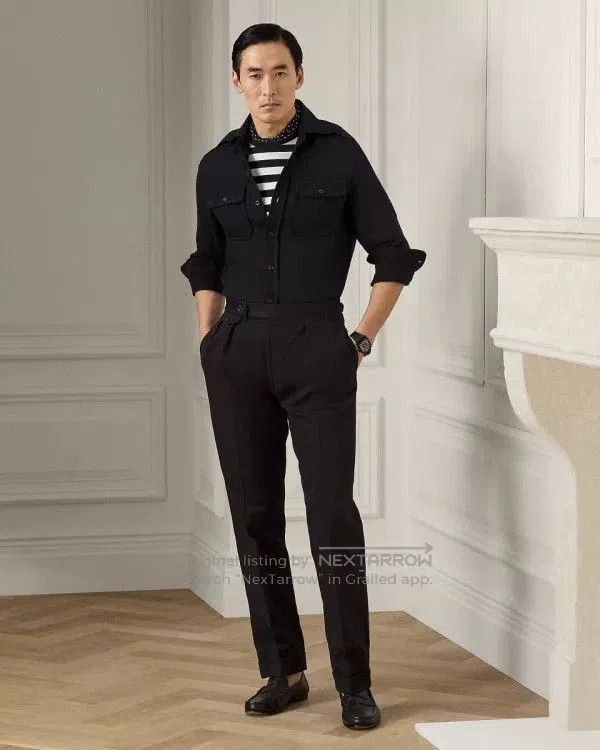 Ralph Lauren Purple Label Ralph Lauren Purple Label Tailored Trousers. Size US 34 / EU 50 - 2 Thumbnail