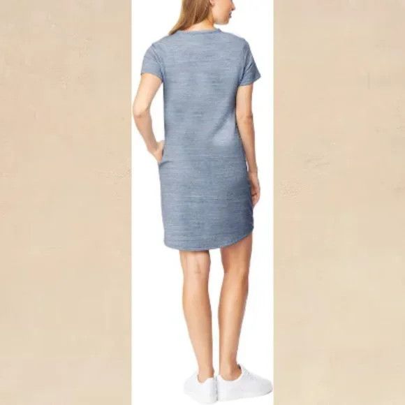 Other 32 Degrees Womens M Gray Shirt Dress Cozy Fleece Lined Soft Size M / US 6-8 / IT 42-44 - 3 Thumbnail