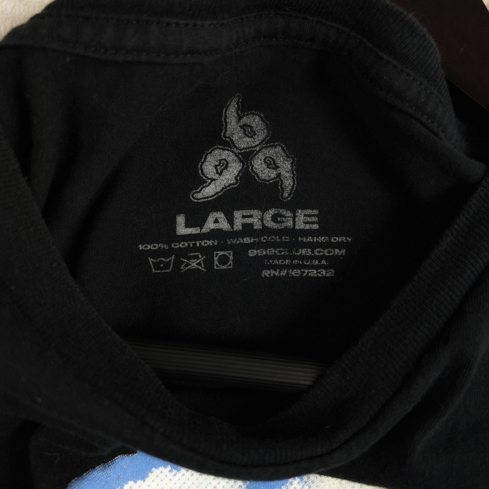 Other Juice WRLD 999 Club Blue Cloud Legends Never Die T Shirt L Size US L / EU 52-54 / 3 - 4 Thumbnail