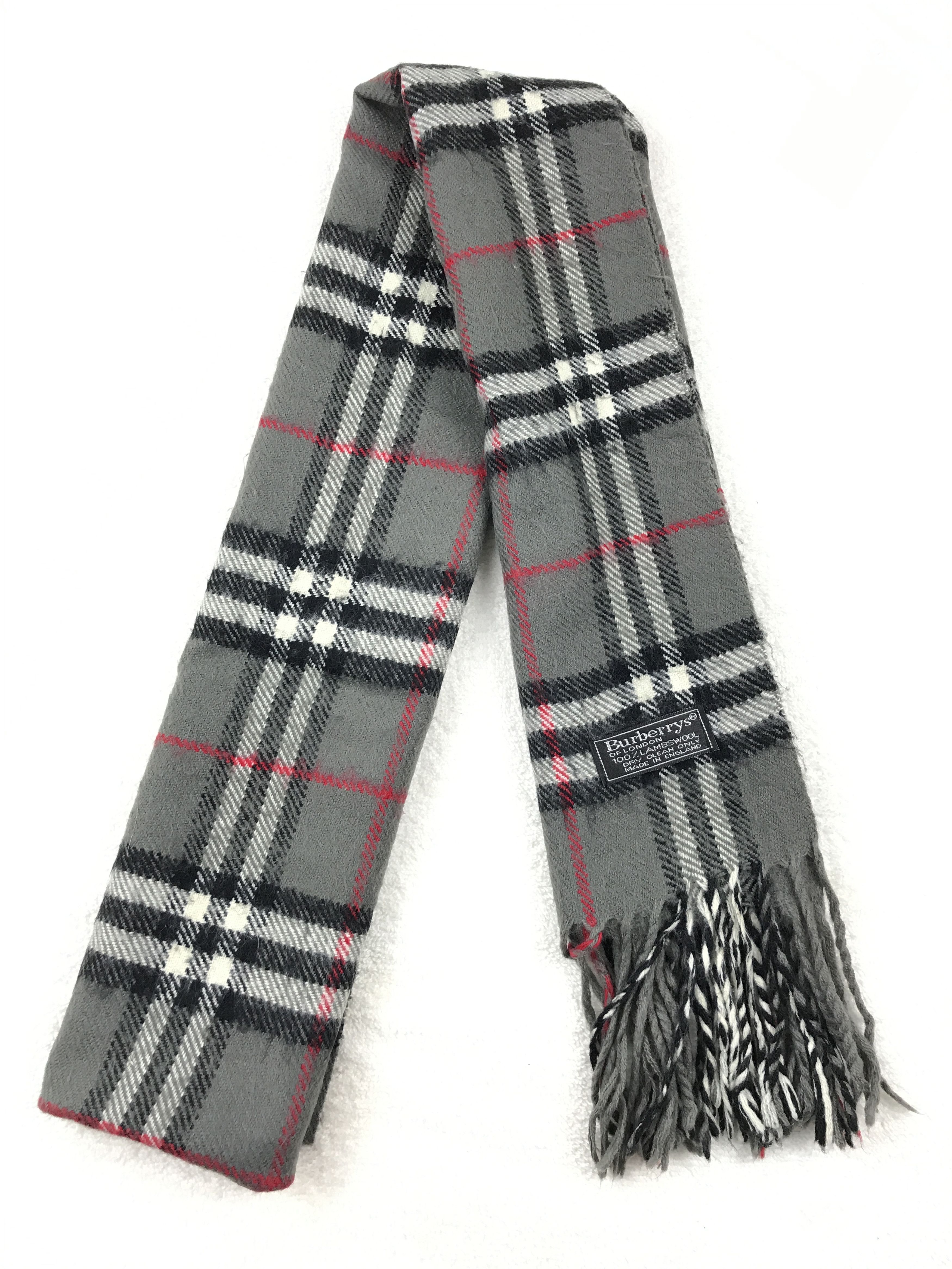 Burberry Vintage Burberry Scarf Muffler Wool Cashmere Novacheck Size ONE SIZE - 5 Thumbnail