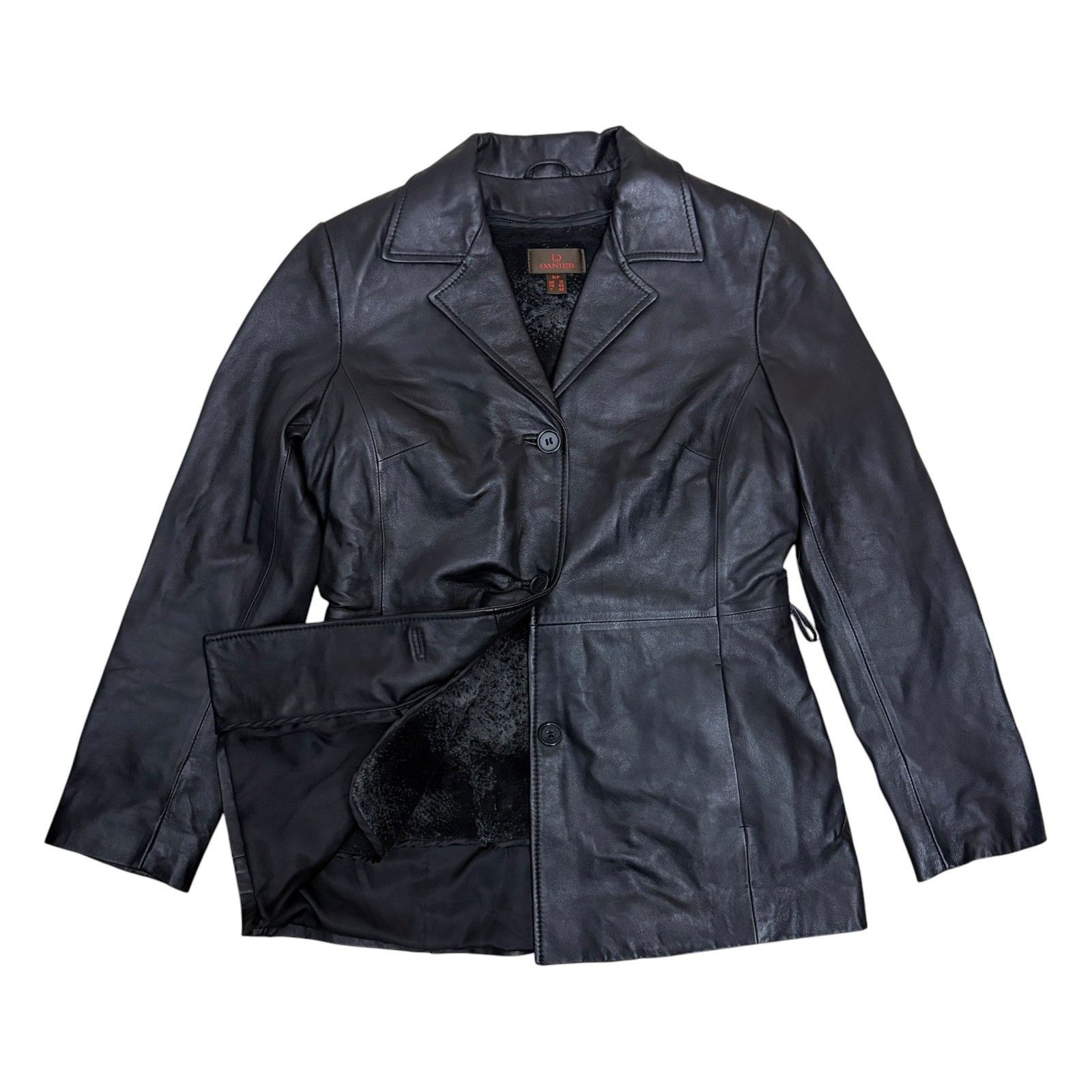 Danier DANIER LEATHER Coat Business Casual Winter Jacket Small Size S / US 4 / IT 40 - 1 Thumbnail