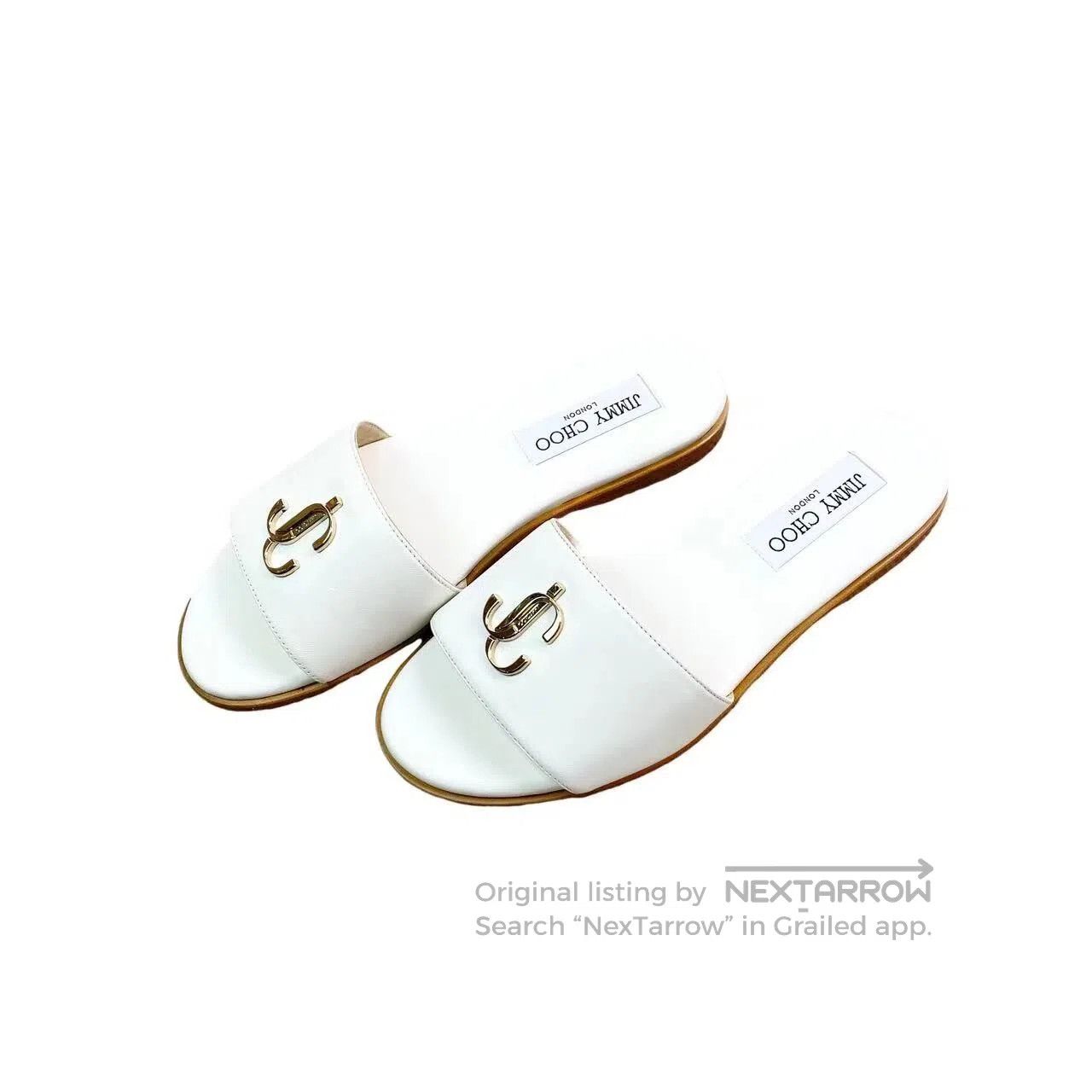 Jimmy Choo Jimmy Choo flat slippers| Size US 5 / IT 35 - 1 Thumbnail