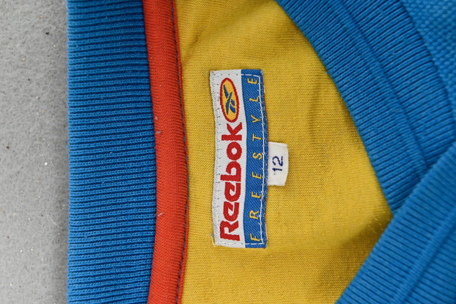 Reebok Reebok Vintage Blue Sweatshirt Spellout Logo Womens Size 12 Size M / US 6-8 / IT 42-44 - 9 Thumbnail