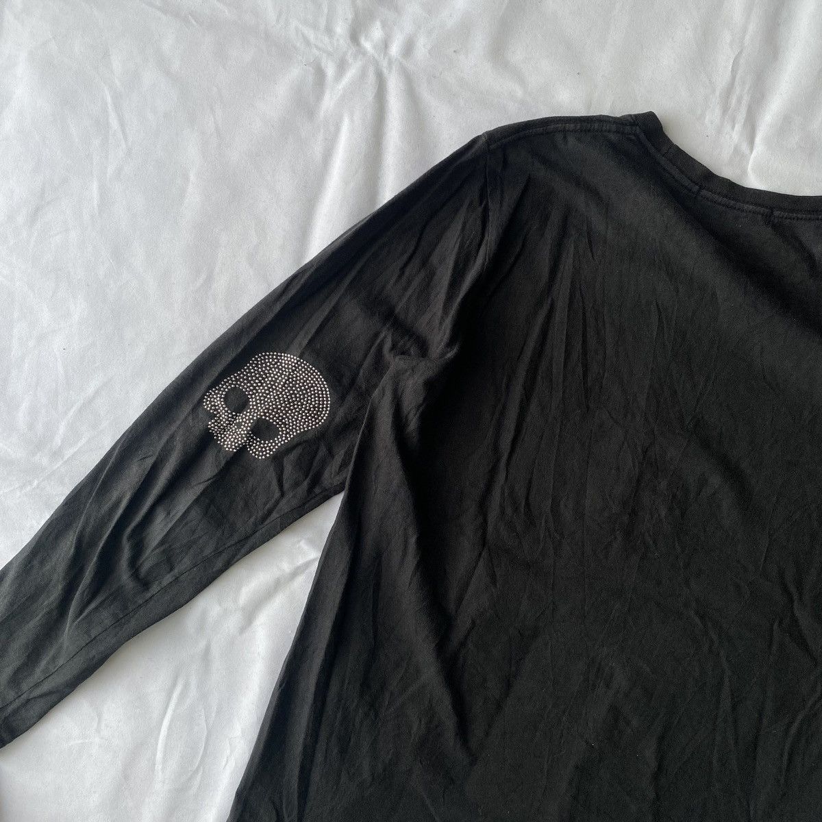 HYDROGEN × Japanese Brand Hydrogen Italy Cross Bone Skull Logo Long Sleeve Size US L / EU 52-54 / 3 - 10 Thumbnail