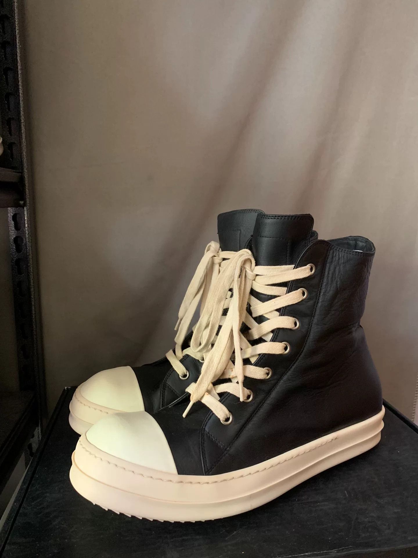 Rick Owens Rick Owens Pink Hitop Sneakers 40 Men Size US 7.5 / EU 40-41 - 1 Thumbnail