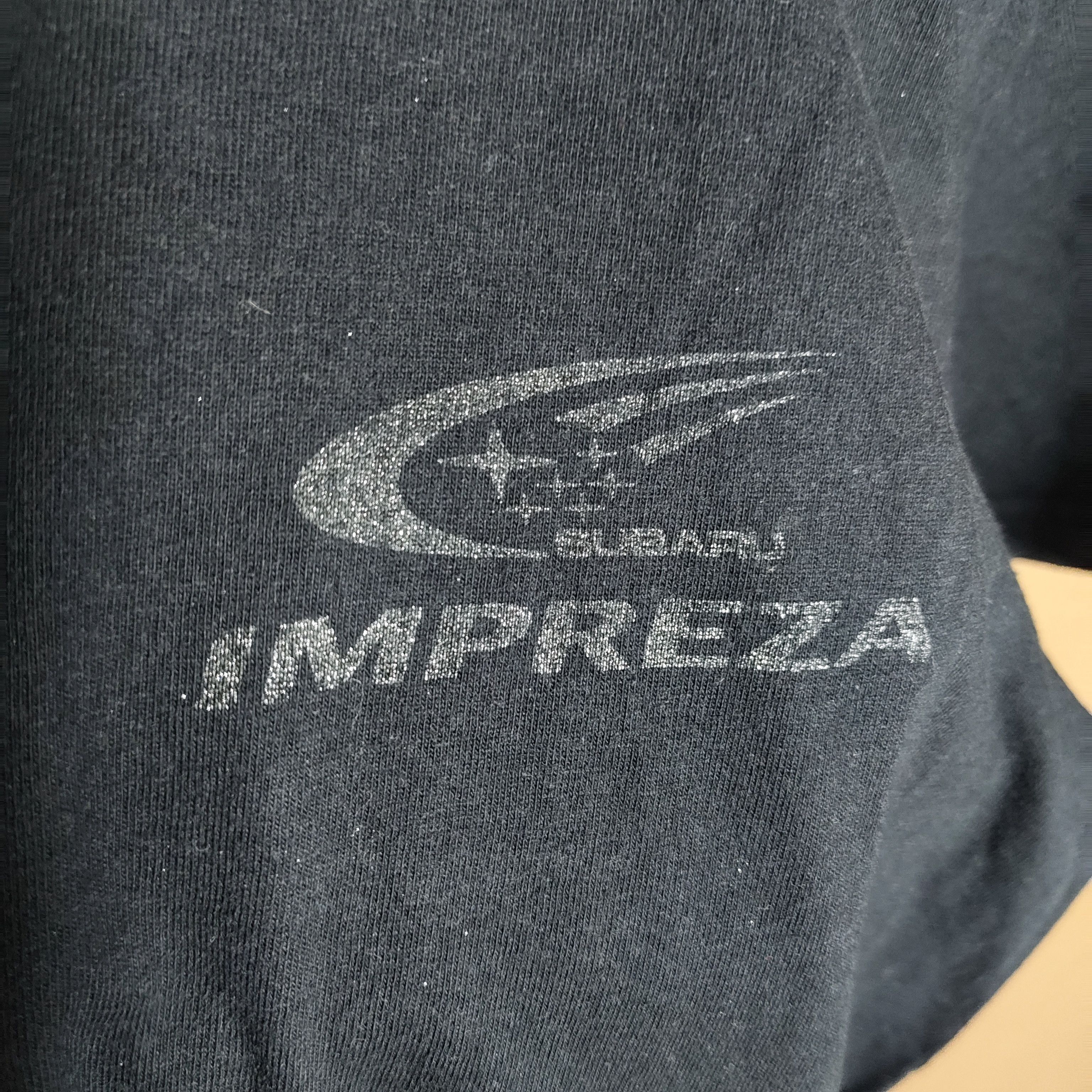 Vintage Vintage Y2K SUBARU IMPREZA Backhit Tshirt Size US M / EU 48-50 / 2 - 3 Thumbnail