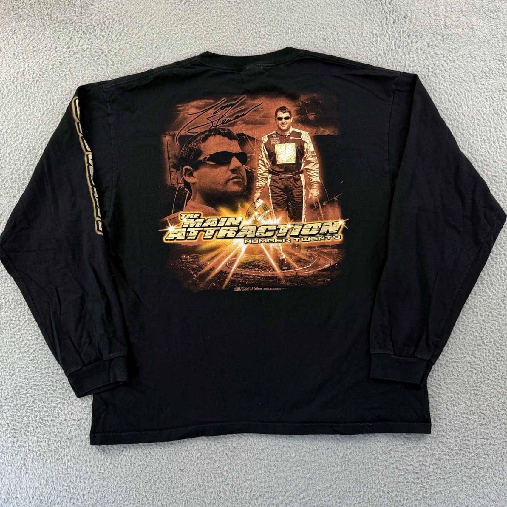 Chase Authentics VINTAGE Tony Stewart Shirt Mens 2XL Black Nascar Long Sleeve Racing Sport Y2K Chase Authentics Size US XXL / EU 58 / 5 - 7 Thumbnail