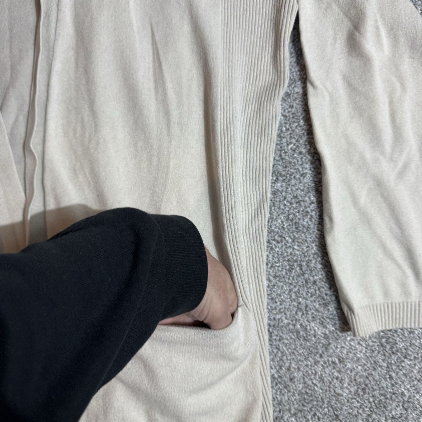 Other Lagenlook Cardigan Sweater Women XL Nature Earthy Layering Size XL / US 12-14 / IT 48-50 - 3 Thumbnail